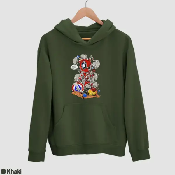 Deadpool Who's Next Men's Hoodie - Image 9