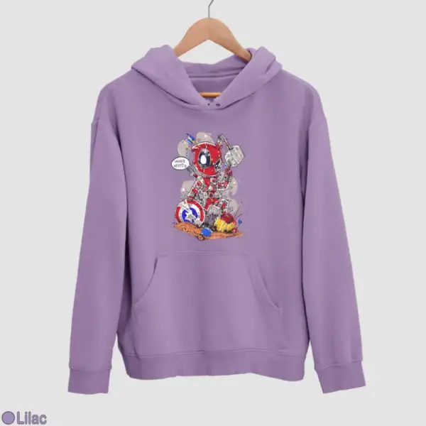 Deadpool Who's Next Men's Hoodie - Image 10