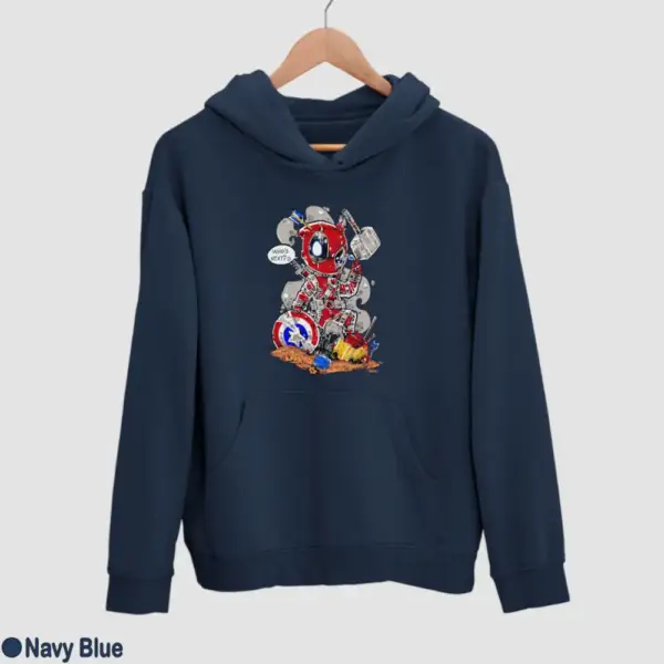 Deadpool Who's Next Men's Hoodie - Image 11