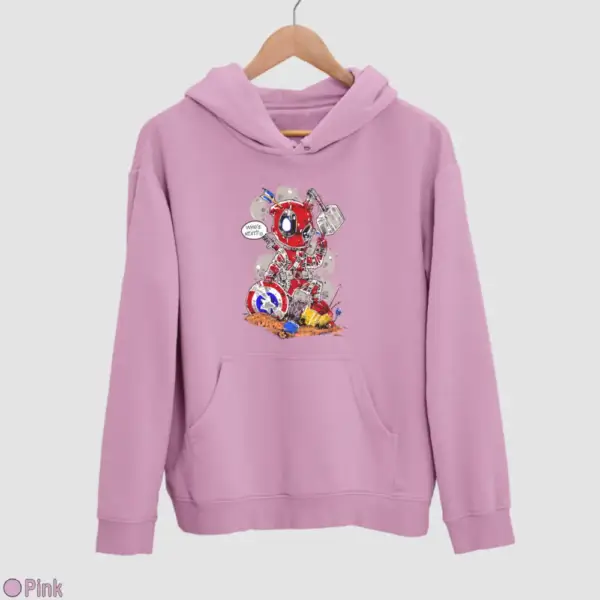 Deadpool Who's Next Men's Hoodie - Image 13