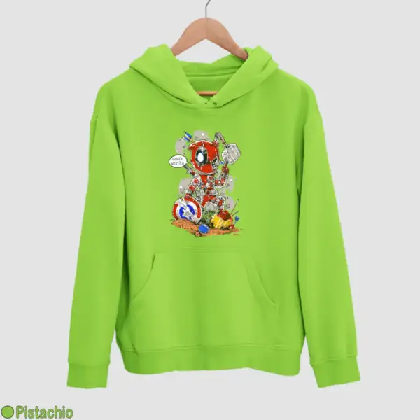 Deadpool Who's Next Men's Hoodie - Image 14