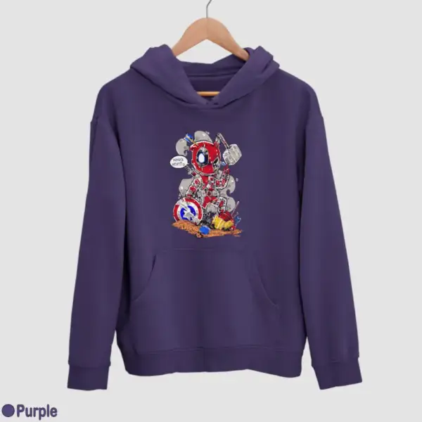 Deadpool Who's Next Men's Hoodie - Image 15