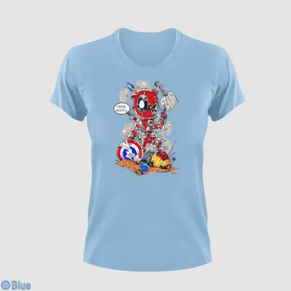 Deadpool Who's Next Women's T-Shirt - Image 3