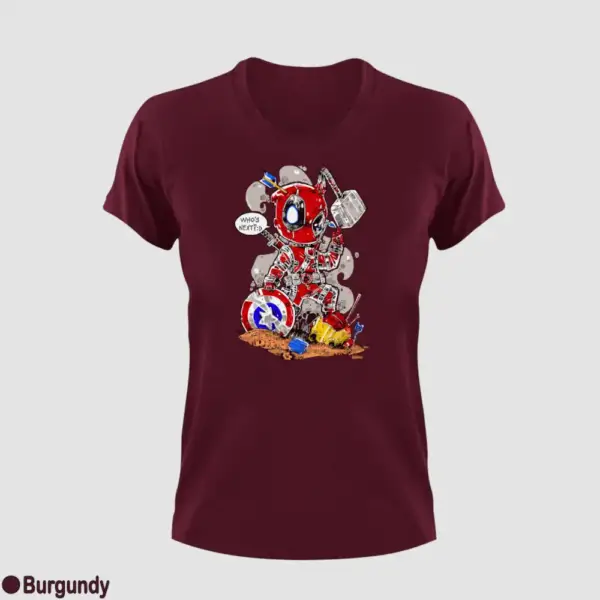 Deadpool Who's Next Women's T-Shirt - Image 4