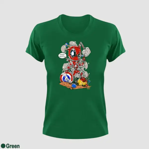 Deadpool Who's Next Women's T-Shirt - Image 6