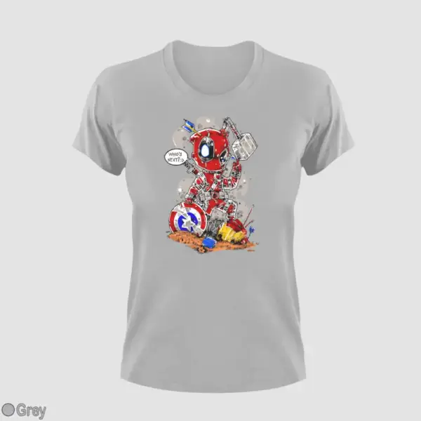 Deadpool Who's Next Women's T-Shirt - Image 7