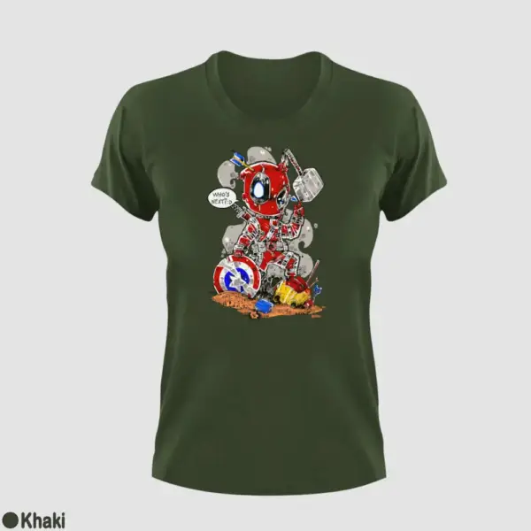 Deadpool Who's Next Women's T-Shirt - Image 8