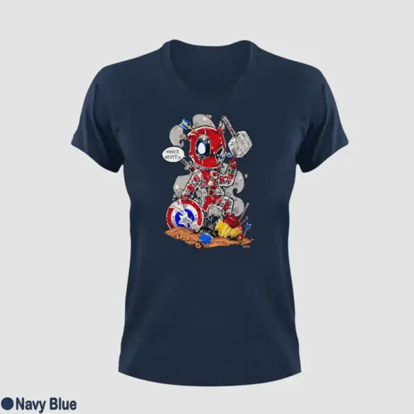Deadpool Who's Next Women's T-Shirt - Image 9