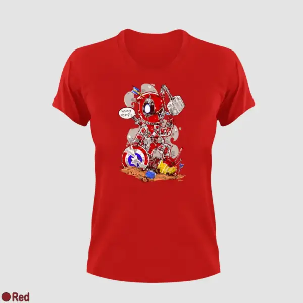 Deadpool Who's Next Women's T-Shirt - Image 12