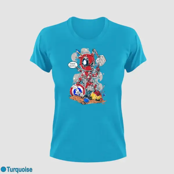 Deadpool Who's Next Women's T-Shirt - Image 13