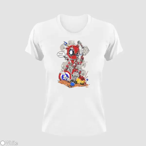 Deadpool Who's Next Women's T-Shirt - Image 14