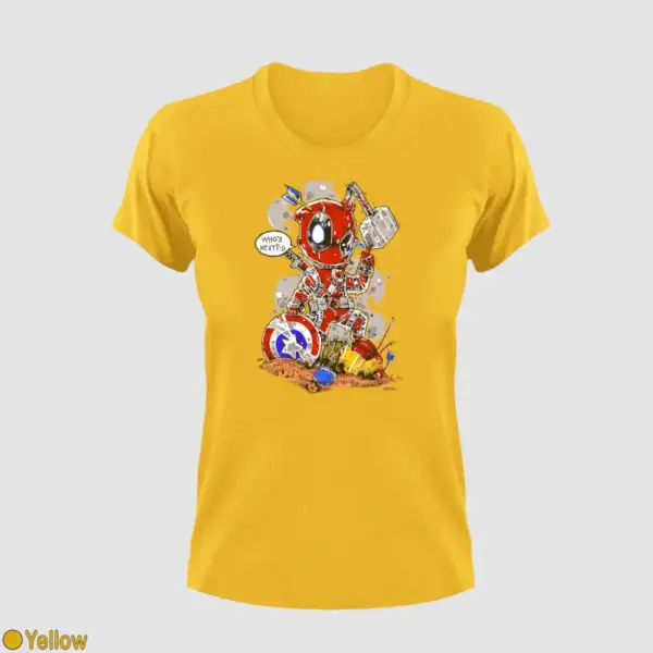 Deadpool Who's Next Women's T-Shirt - Image 15