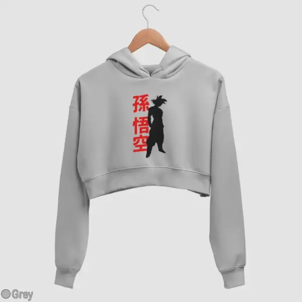 Dragon Ball Women's Crop Hoodie - Image 8