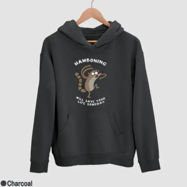 Hamboning Men's Hoodie - Image 7