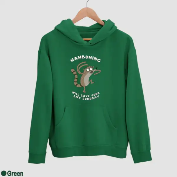 Hamboning Men's Hoodie - Image 8