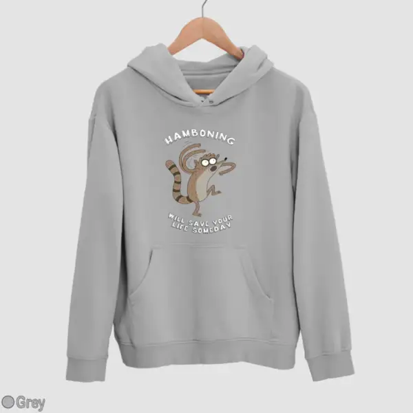 Hamboning Men's Hoodie - Image 9