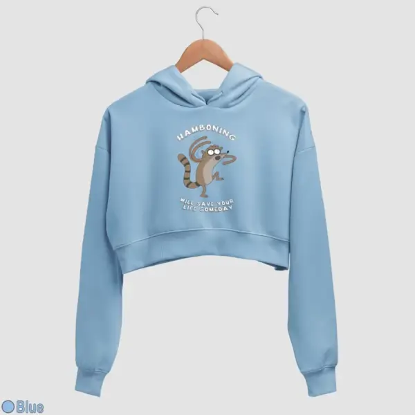 Hamboning Women's Crop Hoodie - Image 3