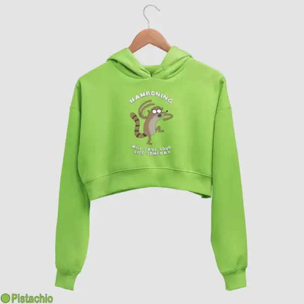 Hamboning Women's Crop Hoodie - Image 14