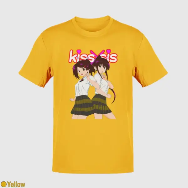 Kiss X Sis Twins Men's T-Shirt