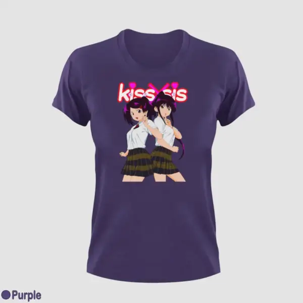 Kiss X Sis Twins Women's T-Shirt - Image 11
