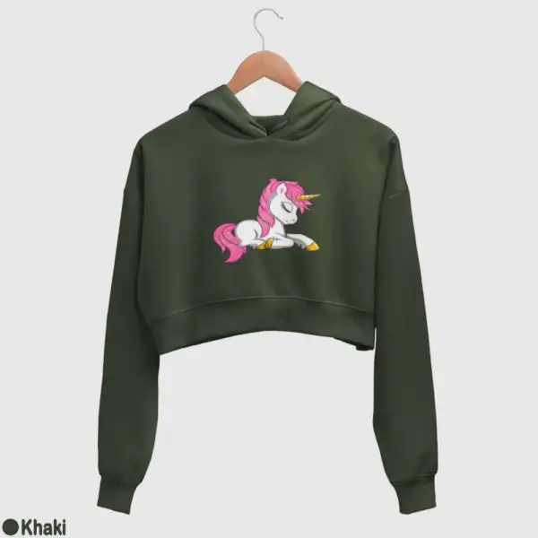 Lol Surprise Magic Unicorn Women's Crop Hoodie - Image 10