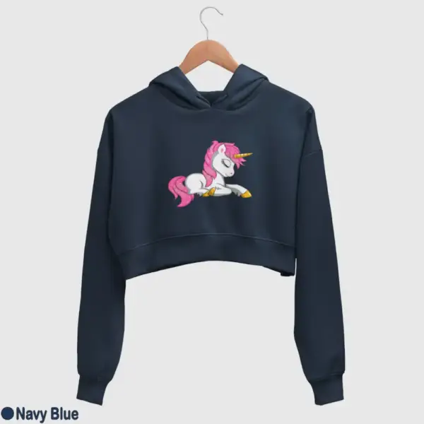 Lol Surprise Magic Unicorn Women's Crop Hoodie - Image 11