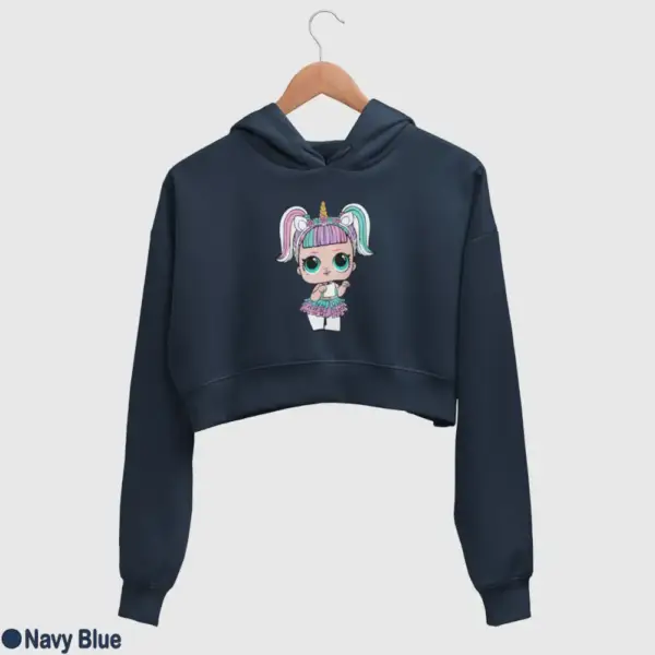 Lol Surprise Unicorn Women's Crop Hoodie - Image 12