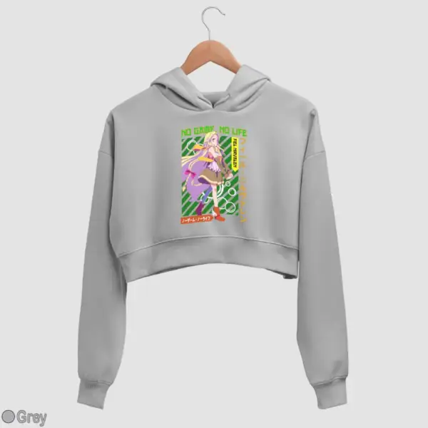 Anime Fiel Nirvalen Women's Crop Hoodie - Image 8