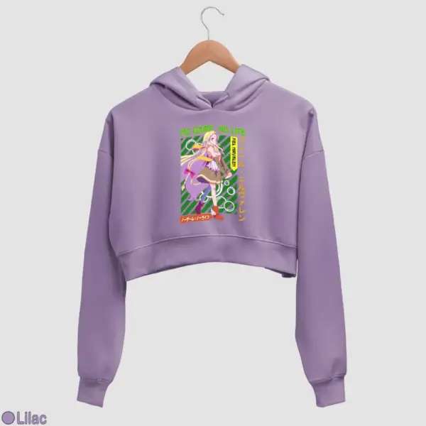 Anime Fiel Nirvalen Women's Crop Hoodie - Image 10