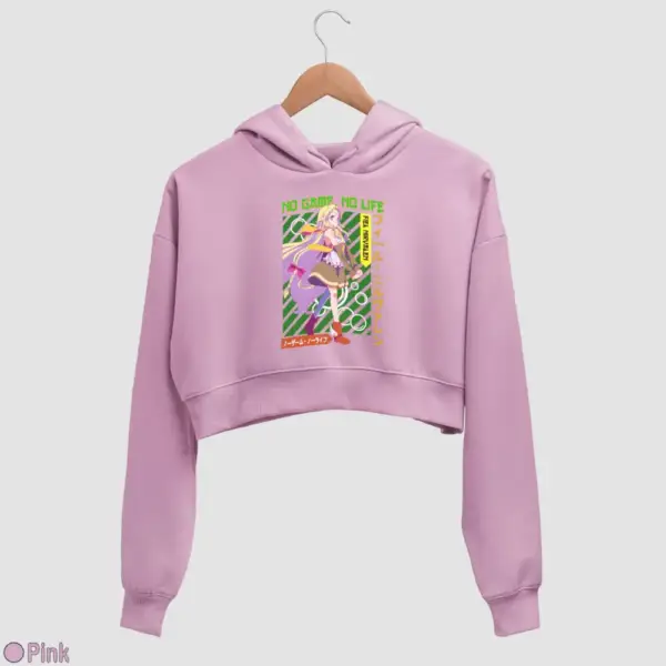 Anime Fiel Nirvalen Women's Crop Hoodie - Image 13