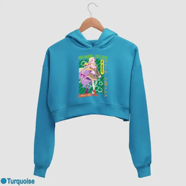 Anime Fiel Nirvalen Women's Crop Hoodie - Image 17