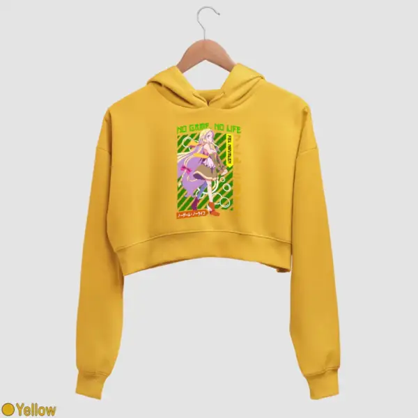 Anime Fiel Nirvalen Women's Crop Hoodie - Image 19
