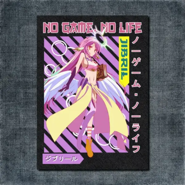 Anime Jibril Back Patch