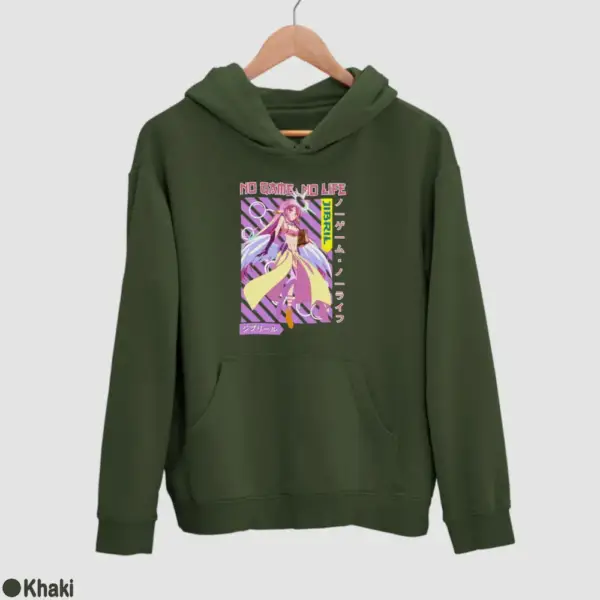 Anime Jibril Men's Hoodie - Image 9