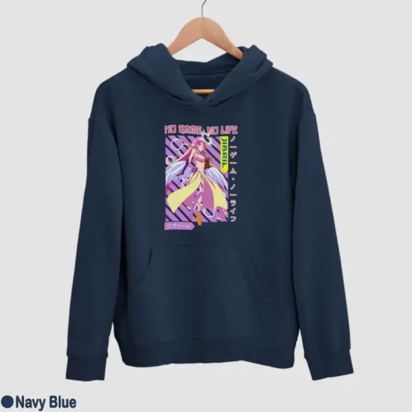 Anime Jibril Men's Hoodie - Image 11