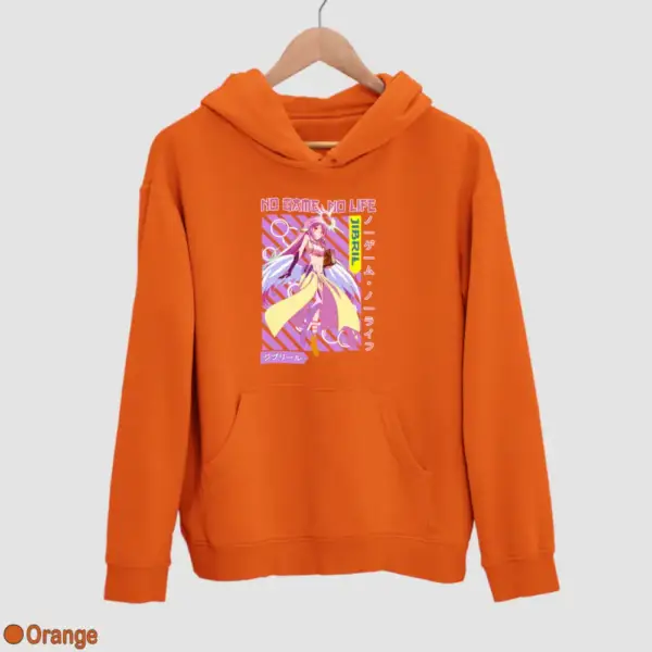 Anime Jibril Men's Hoodie - Image 12