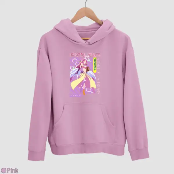 Anime Jibril Men's Hoodie - Image 13
