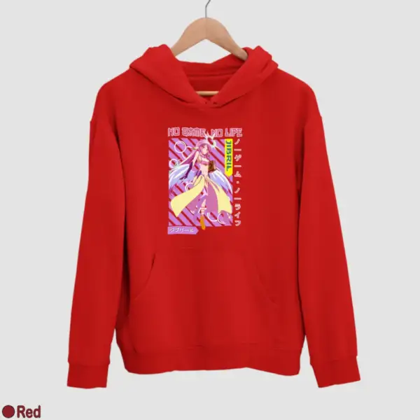 Anime Jibril Men's Hoodie - Image 16
