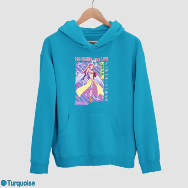 Anime Jibril Men's Hoodie - Image 17