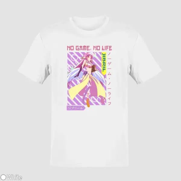 Anime Jibril Men's T-Shirt - Image 18