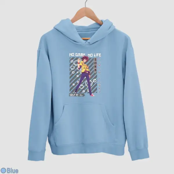 Anime Sora Men's Hoodie - Image 3