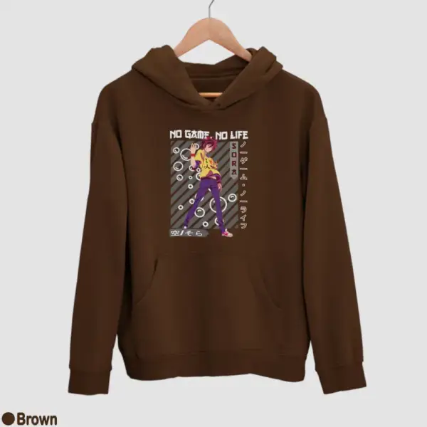 Anime Sora Men's Hoodie - Image 4
