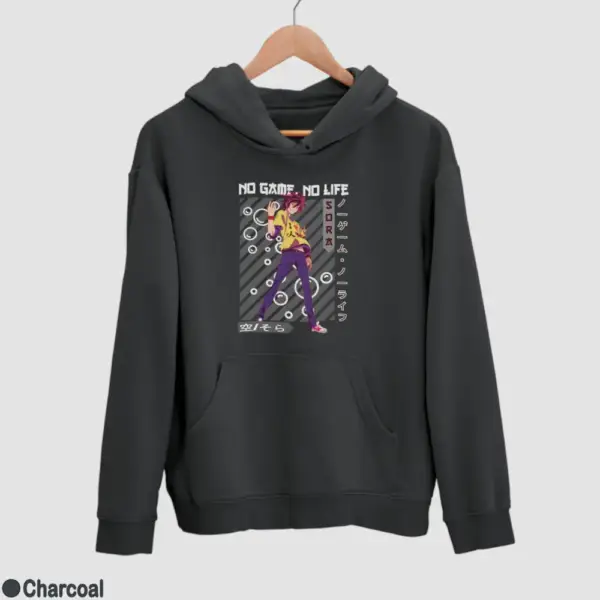 Anime Sora Men's Hoodie - Image 7
