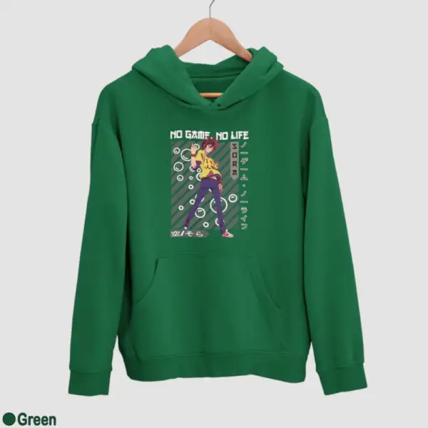 Anime Sora Men's Hoodie - Image 8