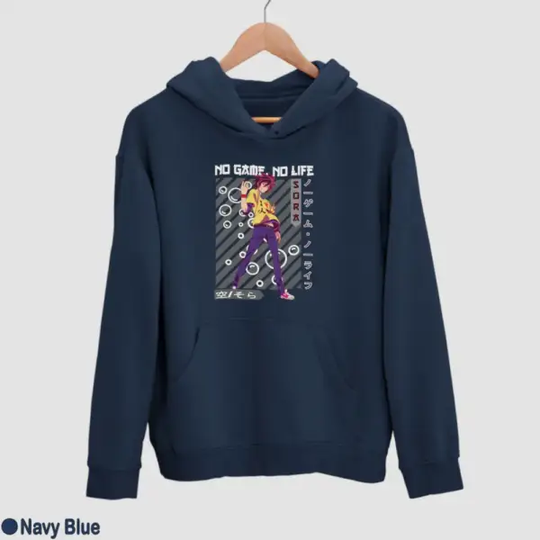 Anime Sora Men's Hoodie - Image 12