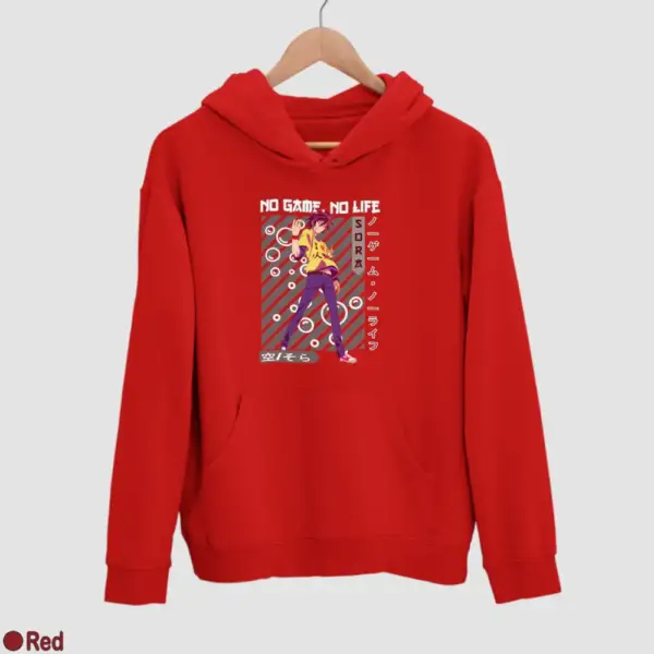 Anime Sora Men's Hoodie - Image 16