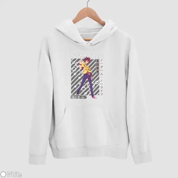 Anime Sora Men's Hoodie - Image 18