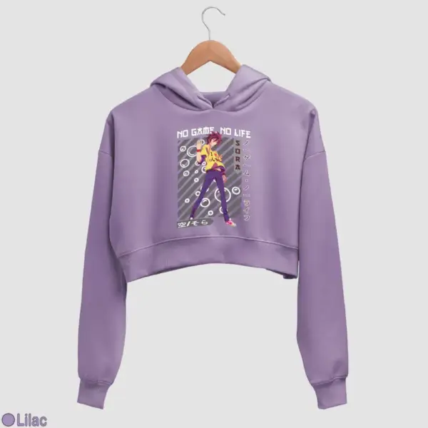 Anime Sora Women's Crop Hoodie - Image 10