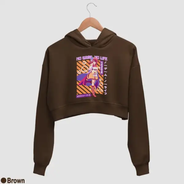 Stephanie Dola Women's Crop Hoodie - Image 4