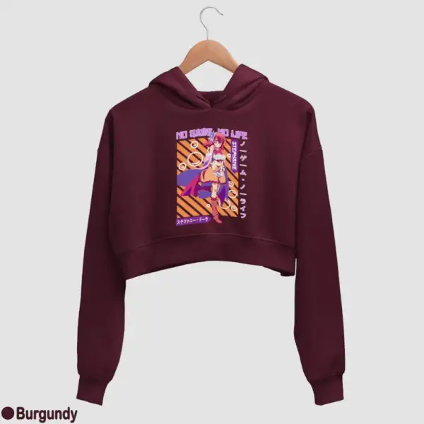 Stephanie Dola Women's Crop Hoodie - Image 5